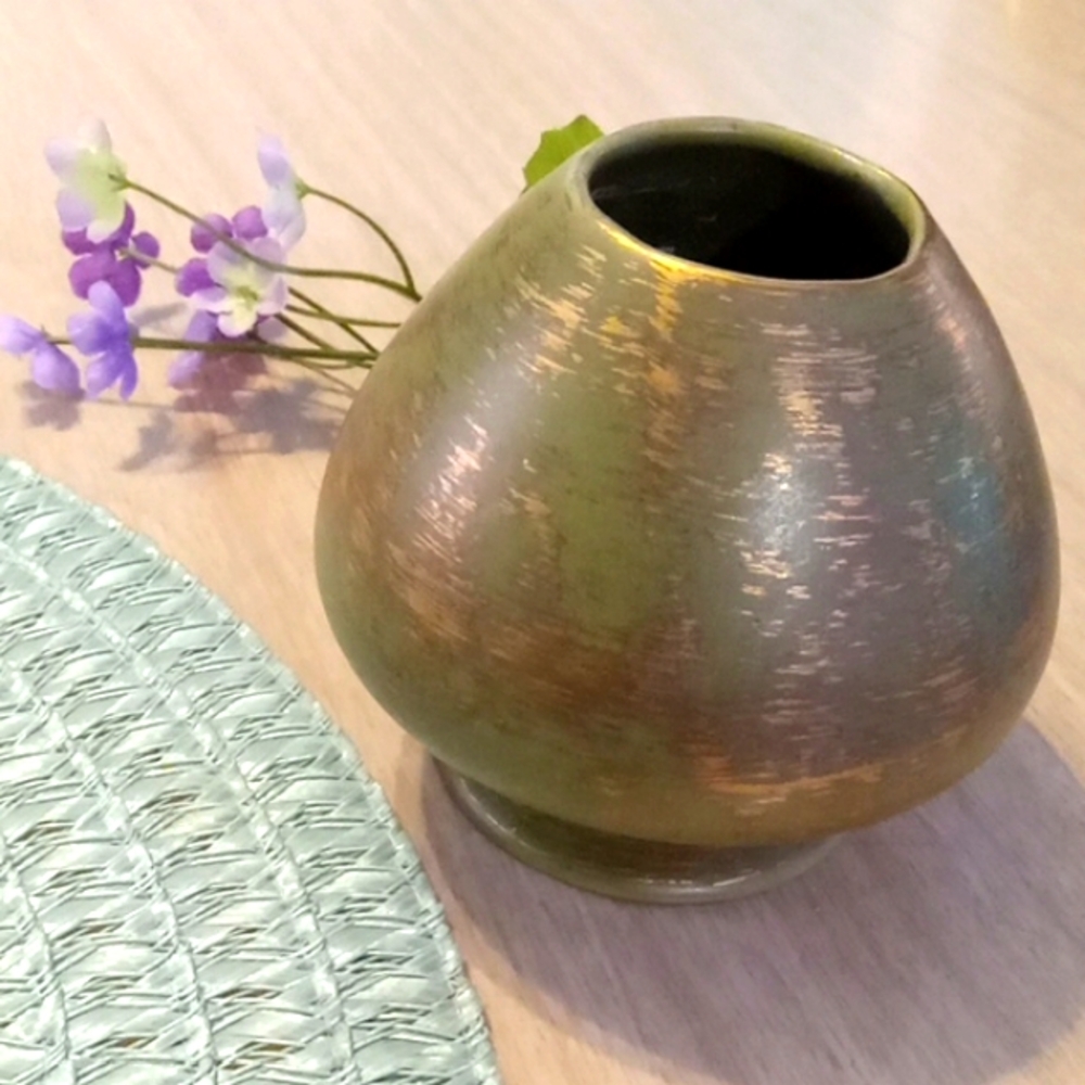 Artisan Bronze Vase